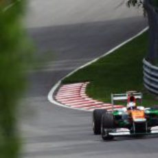 Paul di Resta rueda con los blandos en Montreal