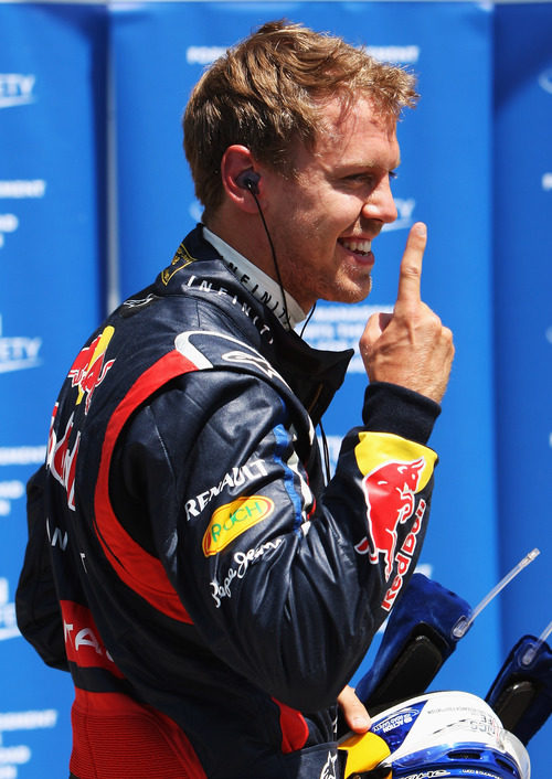Sebastian Vettel vuelve a levantar su dedo en Montreal