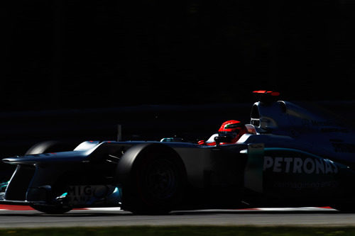 Michael Schumacher en el GP de Canadá 2012