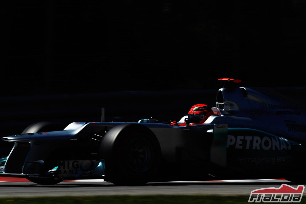 Michael Schumacher en el GP de Canadá 2012