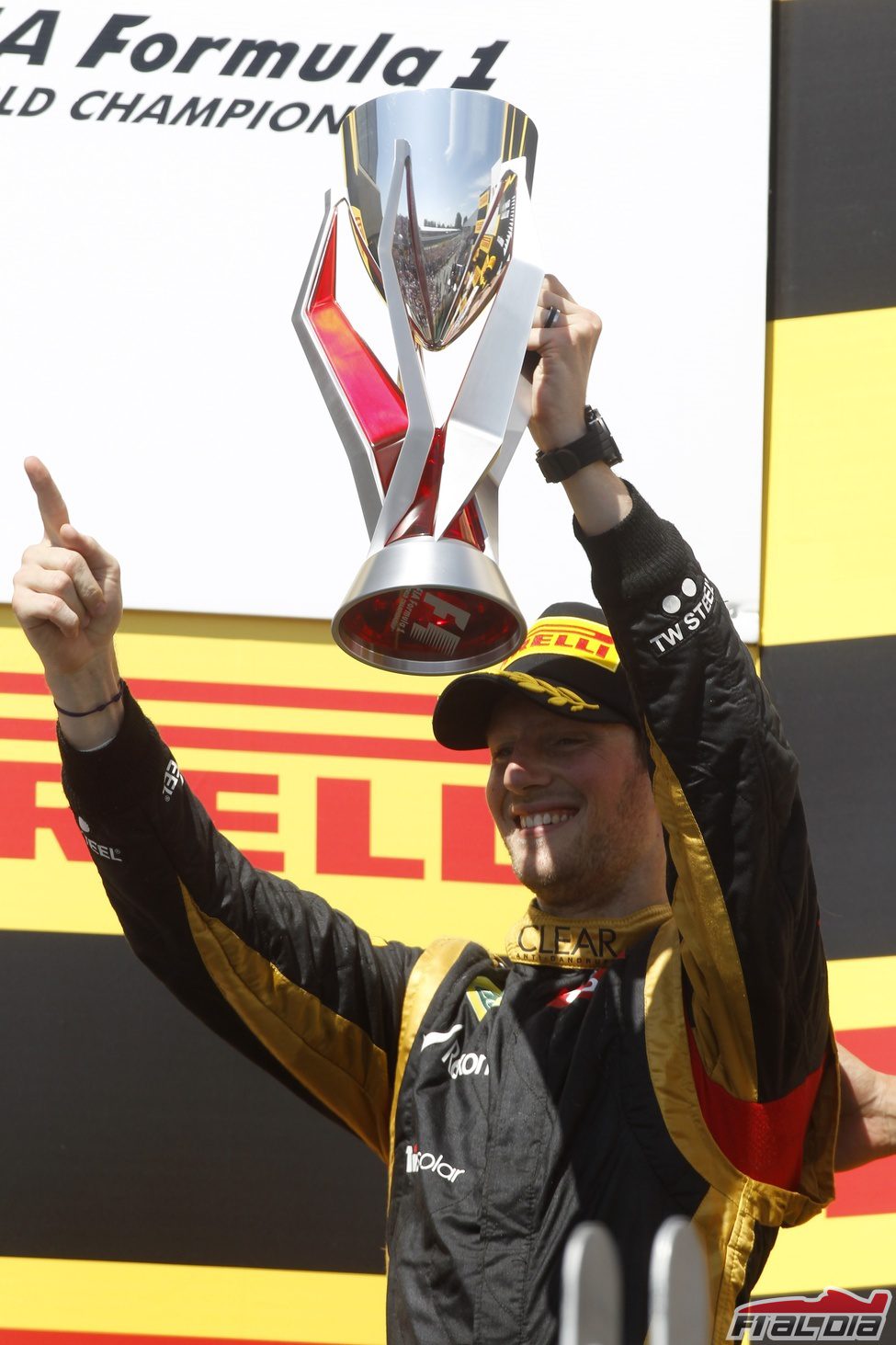 Trofeo canadiense para Romain Grosjean