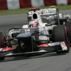 Kamui Kobayashi durante el GP de Canadá 2012