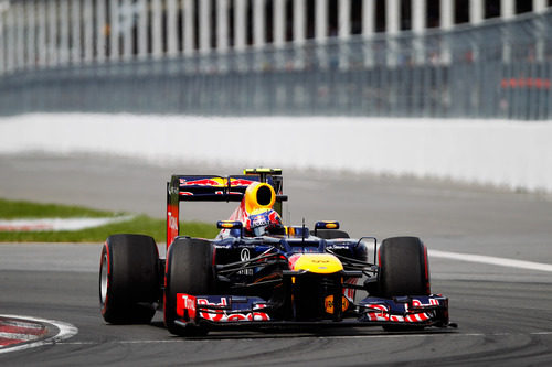 Mark Webber camina a la séptima posición en Canadá