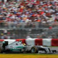 Nico Rosberg, sexto en Montreal