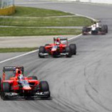 Los Marussia ruedan en Canada