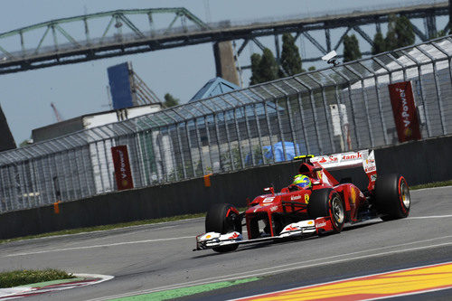 Buen rendimiento de Felipe Massa en la jornada del sábado