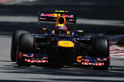 Mark Webber exprime su RB8 en la clasificación de Canadá