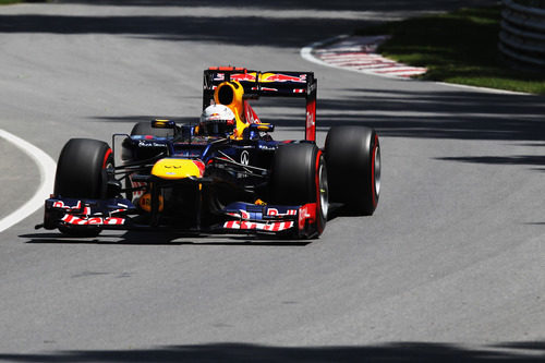 Sebastian Vettel conduce directo a la 'pole' en Canadá