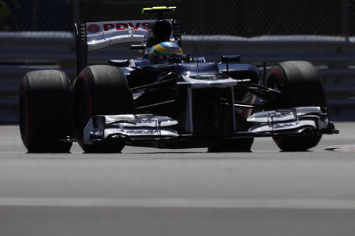 Bruno Senna rueda en los Libres 1 del GP de Canadá