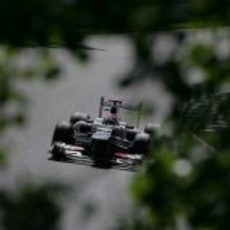 Kamui Kobayashi exprime el C31 en Montreal