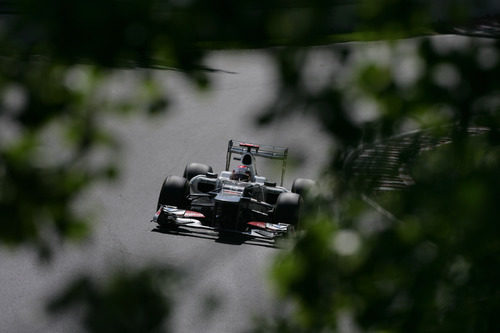 Kamui Kobayashi exprime el C31 en Montreal