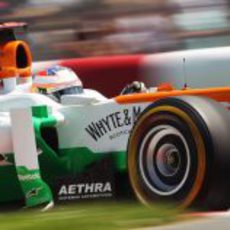 Paul di Resta completa unas vueltas en los Libres 3 del GP de Canadá