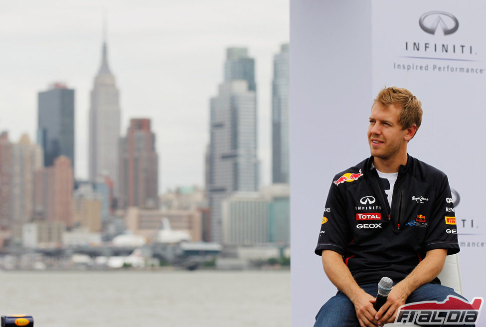 La Gran Manzana y Sebastian Vettel