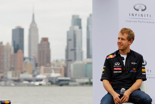 La Gran Manzana y Sebastian Vettel