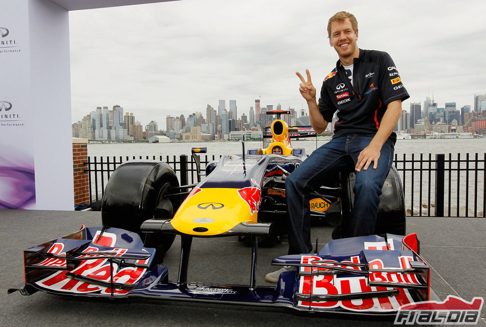 Sebastian Vettel, Red Bull y Nueva York