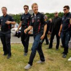Sebastian Vettel, contento tras conocer el circuito