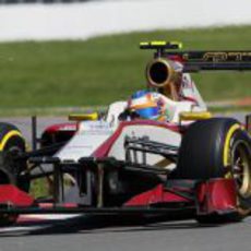 Narain Karthikeyan prueba los blandos para HRT