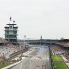 Salida del GP de Estados Unidos 2005