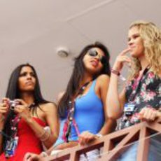 Chicas guapas en el GP de Europa 2012