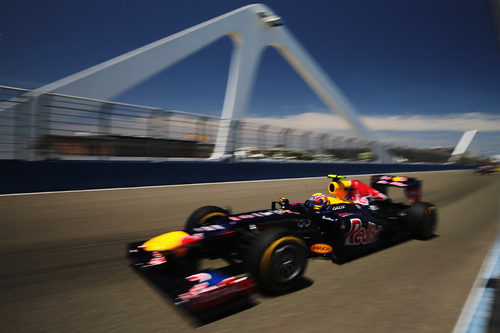 El DRS no le funcionó a Webber durante la clasificación