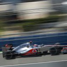 Jenson Button se quedó lejos en la Q3 del GP de Europa 2012