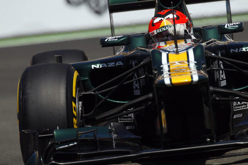Heikki Kovalainen logra pasar a la Q2 en Valencia