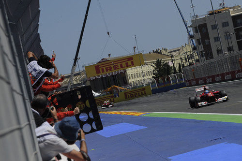 Fernando Alonso gana el Gran Premio de Europa 2012
