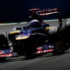 Daniel Ricciardo en la clasificación del GP de Europa 2012