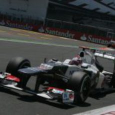 Kamui Kobayashi abandonó en el GP de Europa 2012