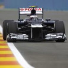 Valtteri Bottas se subió al FW34 durante los Libres 1 del GP de Europa