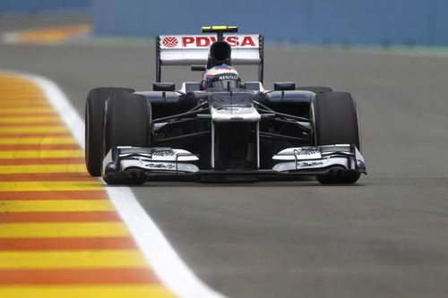 Valtteri Bottas se subió al FW34 durante los Libres 1 del GP de Europa