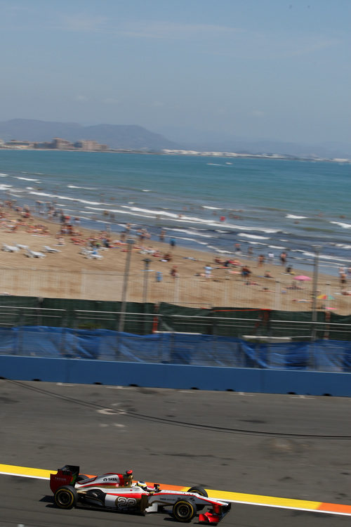 Playa y Fórmula 1