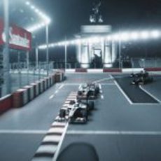 Los McLaren ruedan en 3D por las calles de Londres