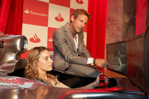 Jenson Button explica las imágenes sobre el circuito de Londres