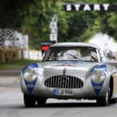 El Mercedes-Benz 300 SL rodó en Goodwood