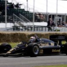 Tom Kristensen en el Goodwood Festival of Speed 2012