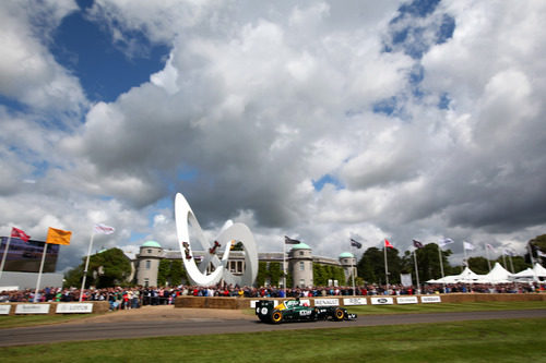 Caterham en el FoS de Goodwood 2012