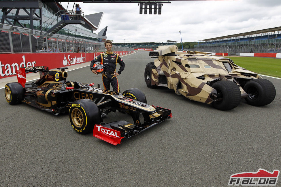 Batman se une a Lotus para el GP de Gran Bretaña 2012