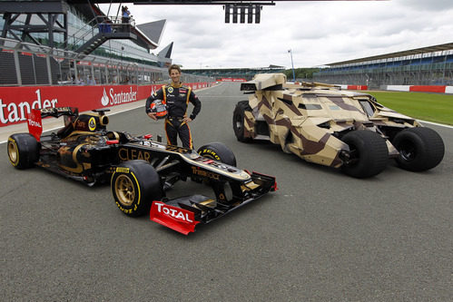 Batman se une a Lotus para el GP de Gran Bretaña 2012