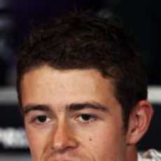 Paul di Resta en la rueda de prensa de la FIA del jueves en Silverstone