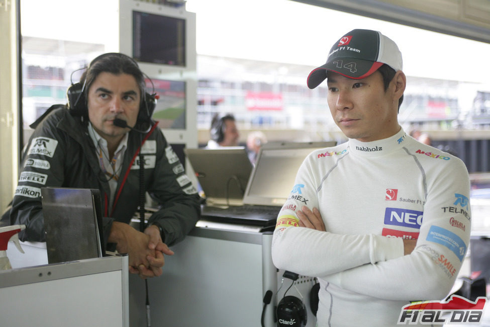 Kamui Kobayashi se aburre