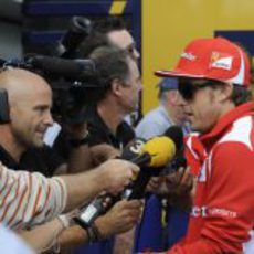 Antonio Lobato entrevista a Fernando Alonso