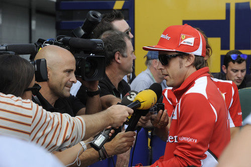 Antonio Lobato entrevista a Fernando Alonso