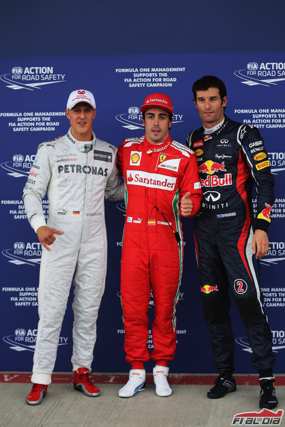 Fernando Alonso logra la 'pole' en el GP de Gran Bretaña 2012