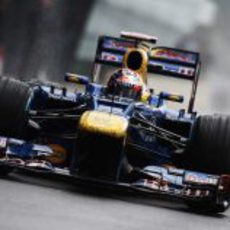 Sebastian Vettel saldrá cuarto en el GP de Gran Bretaña 2012