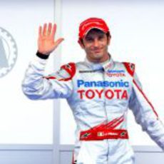 Trulli contento con su segundo puesto