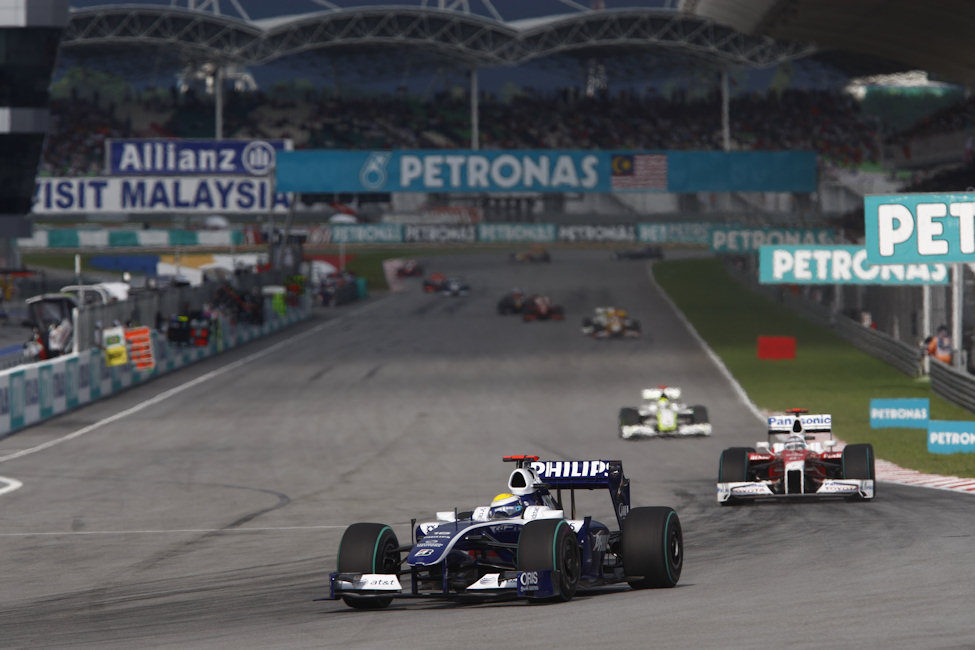 Rosberg en el GP de Malasia