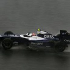 El Williams de Nakajima cruza un rio