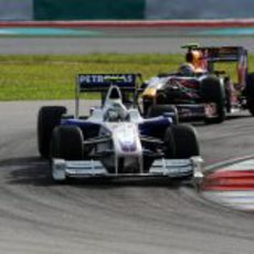 Heidfeld y Vettel