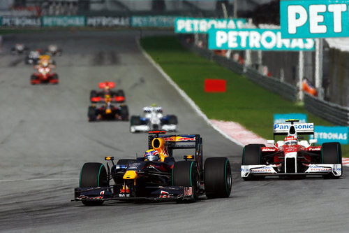 Webber por delante de Glock